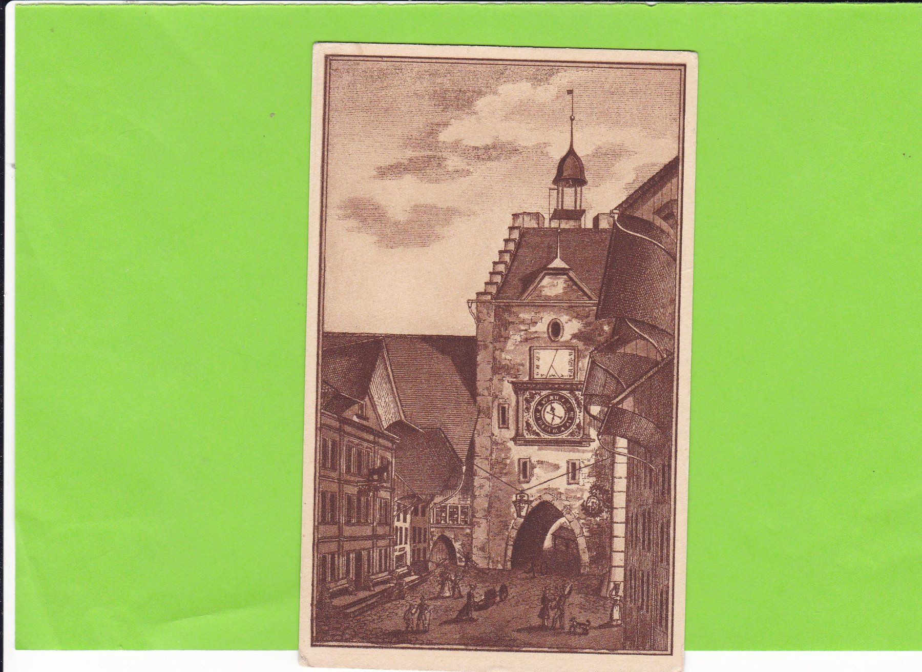 Cartoline postali: Zofingen-Unteres Tor – Usato da St. Peterzell venduto da neckertal