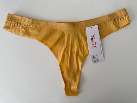 TRIUMPH, High Leg String AURA SPOTLIGHT, Grösse 44, Gelb