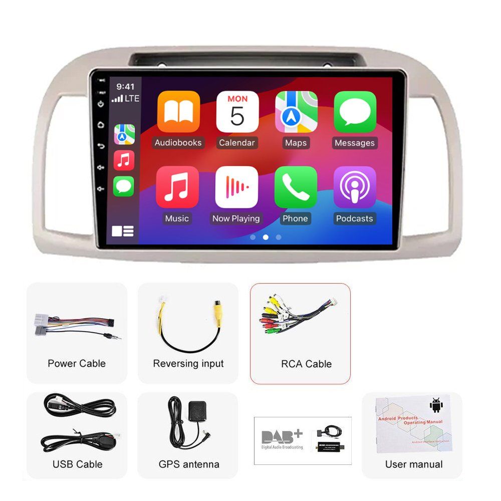 Navigatori: Autoradio Nissan Micra DAB+ Carplay Android Navi Bluetooth – Nuovo e nell'imballaggio originale da Chiasso venduto da online.shop 7