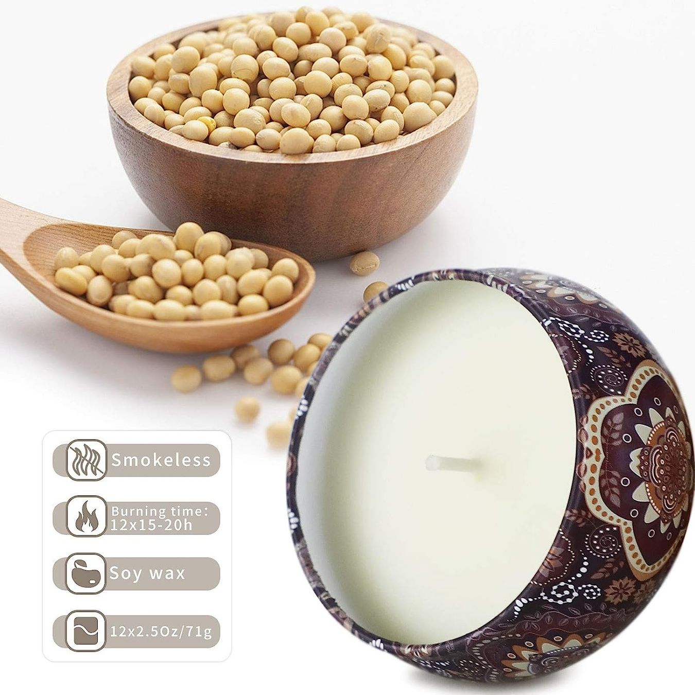 Candele: Duftkerzen Geschenkset 12 Pack – Nuovo e nell'imballaggio originale da Nuglar venduto da SaleRitter 3