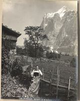 Vintage Wehrli, Grindelwald, Wetterhorn, Tracht, c. 1900