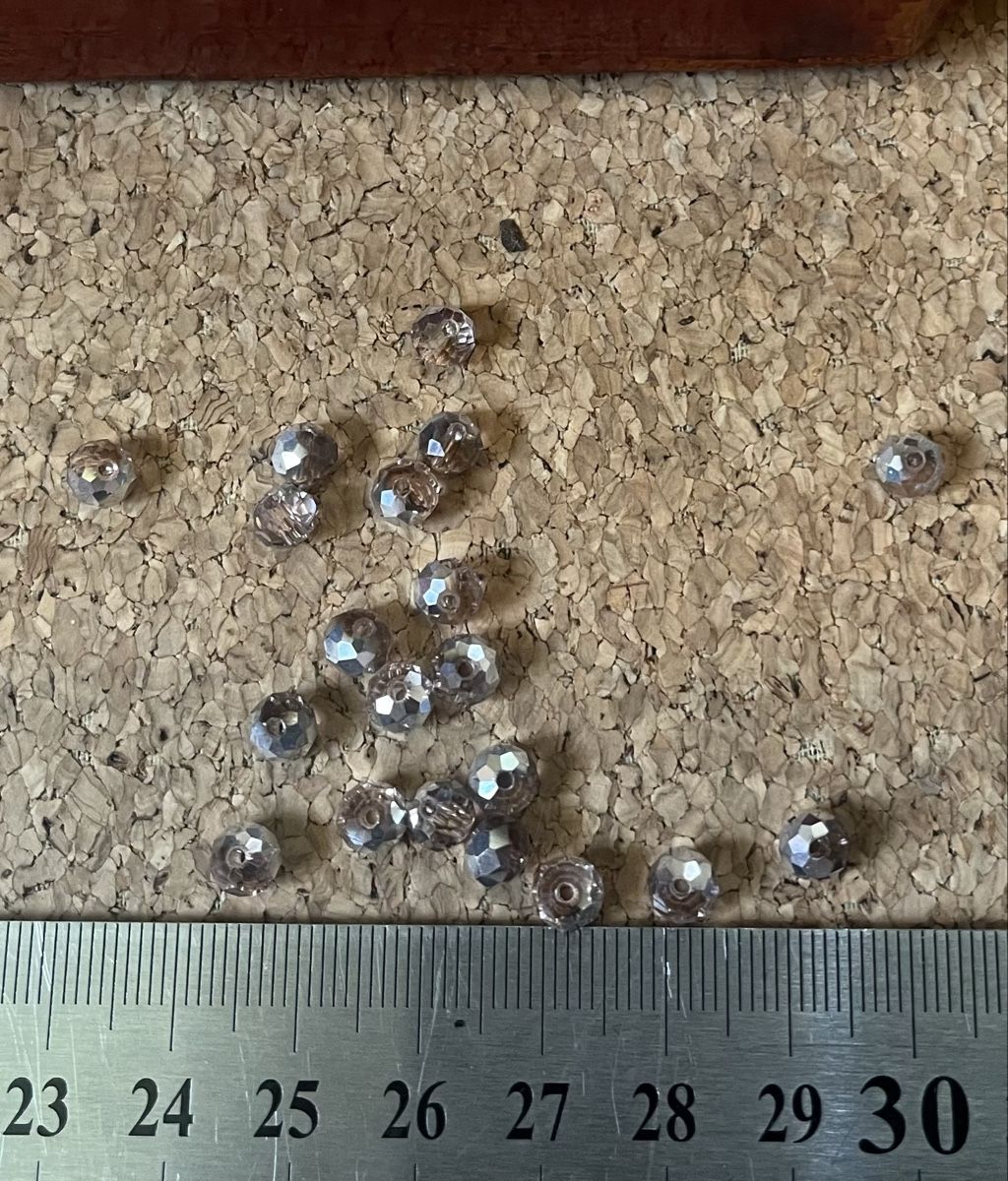 Kit bricolage: Perlenset Rosa Glasperlen Cabochons Mix Schmuck DIY – Usato da Zuchwil venduto da MLV92 5