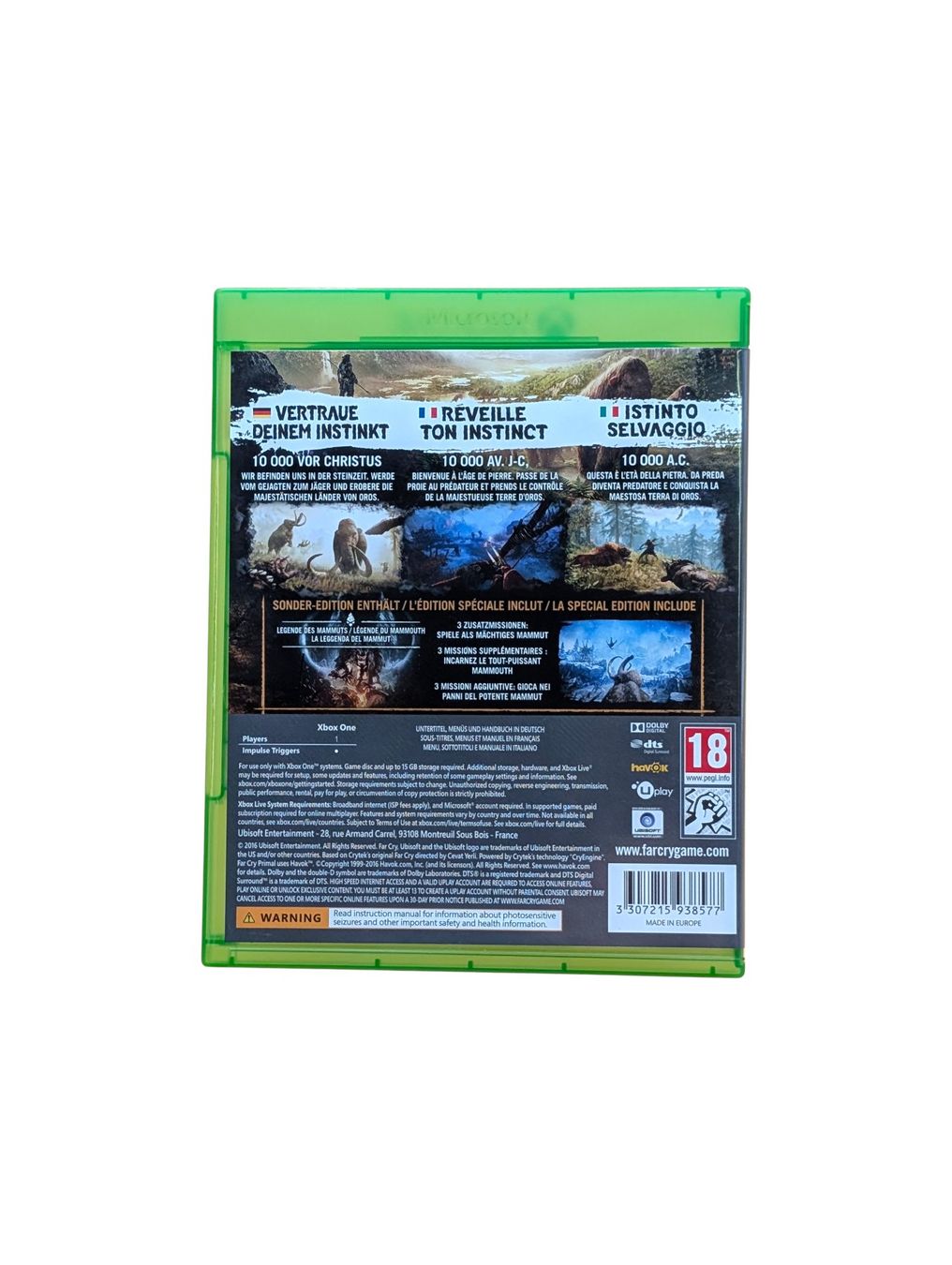 Microsoft Giochi: Far Cry Primal Xbox One – Usato da Domat/Ems venduto da IsseldorsShop 1