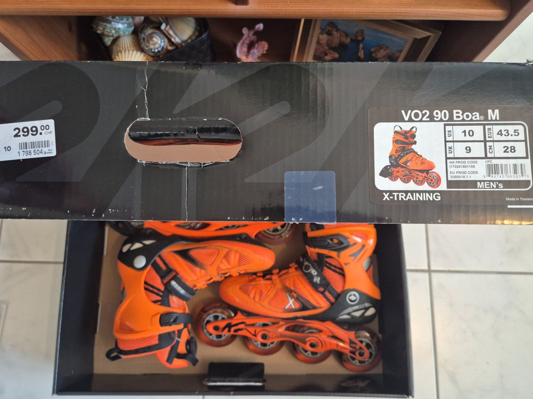 K2 Pattini in linea & Pattini a rotelle: K2 Inline Skates, Boa System, EU 43.5, inkl. Schonerpack – Usato da Zell ZH venduto da Ulanbator 8