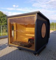 Sauna Panorama - Premium Outdoor - Ofen - Lieferung