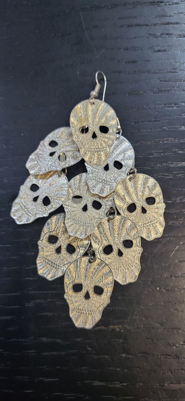Ohrringe & -stecker: Totenkopf Skull Ohrringe – Neu (gemäss Beschreibung) aus Figino von MabaStore24 1