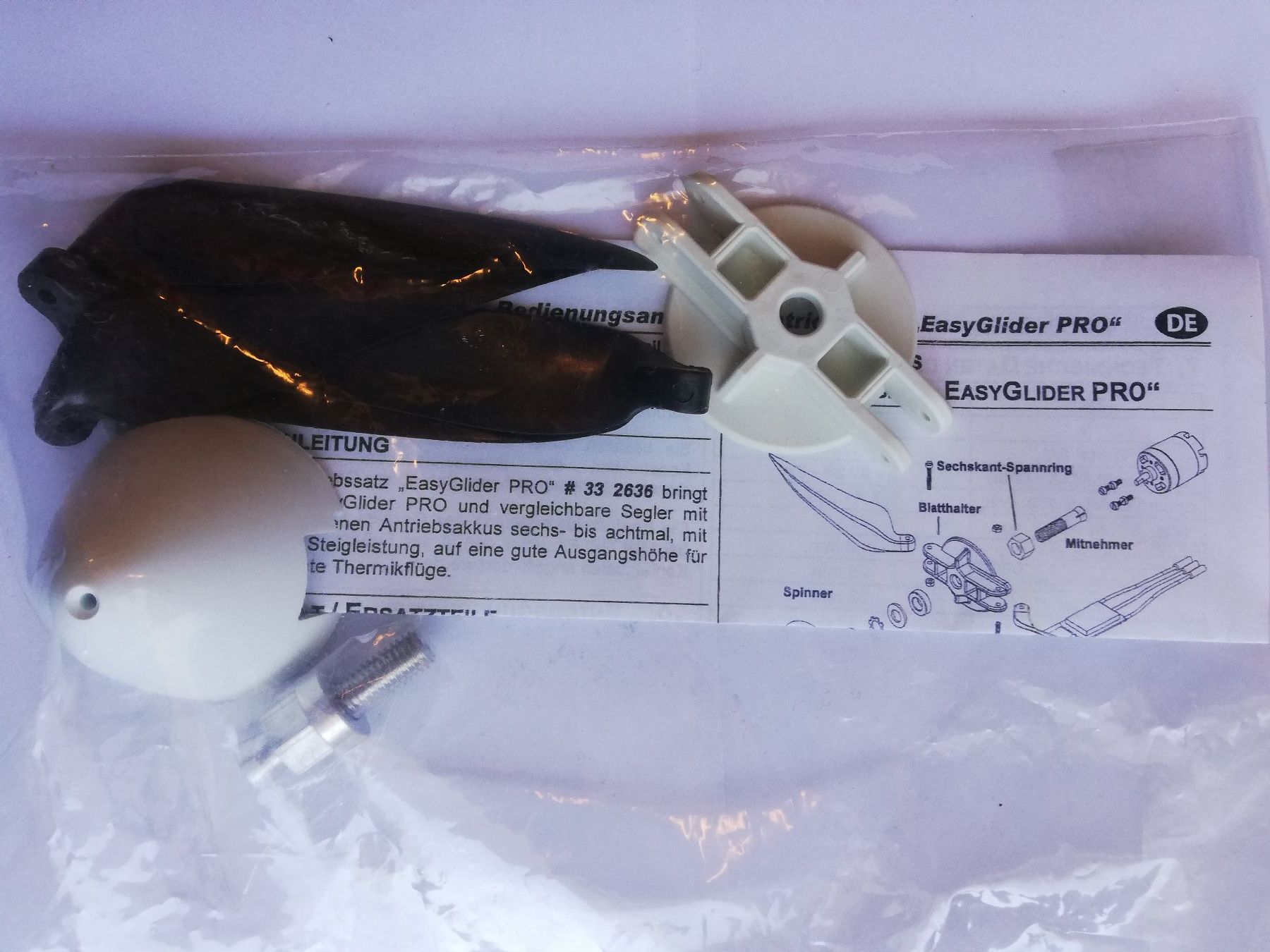 Multiplex Modellismo RC: Multiplex Spinner/Prop 54 mm Easyglider Pro 4mm Motorwelle – Nuovo (secondo la descrizione) da Witterswil venduto da ushornet
