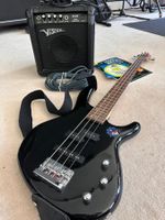 Bassgitarre 4-beginners Set mit Bass Amp