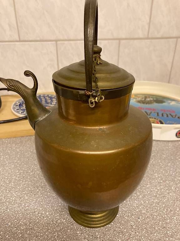 Caraffe: antiker Kupferkrug – Usato da Basel venduto da Blaetzlibajass