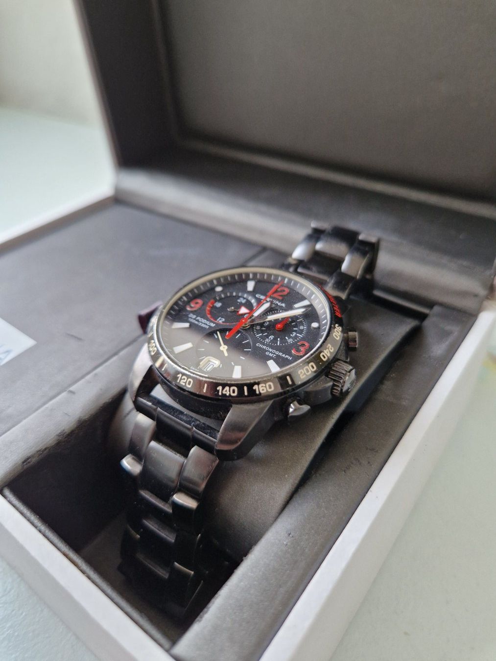 Certina Orologi: Certina DS Podium Big Size Chrono GMT – Usato da Baden venduto da ch-m 2