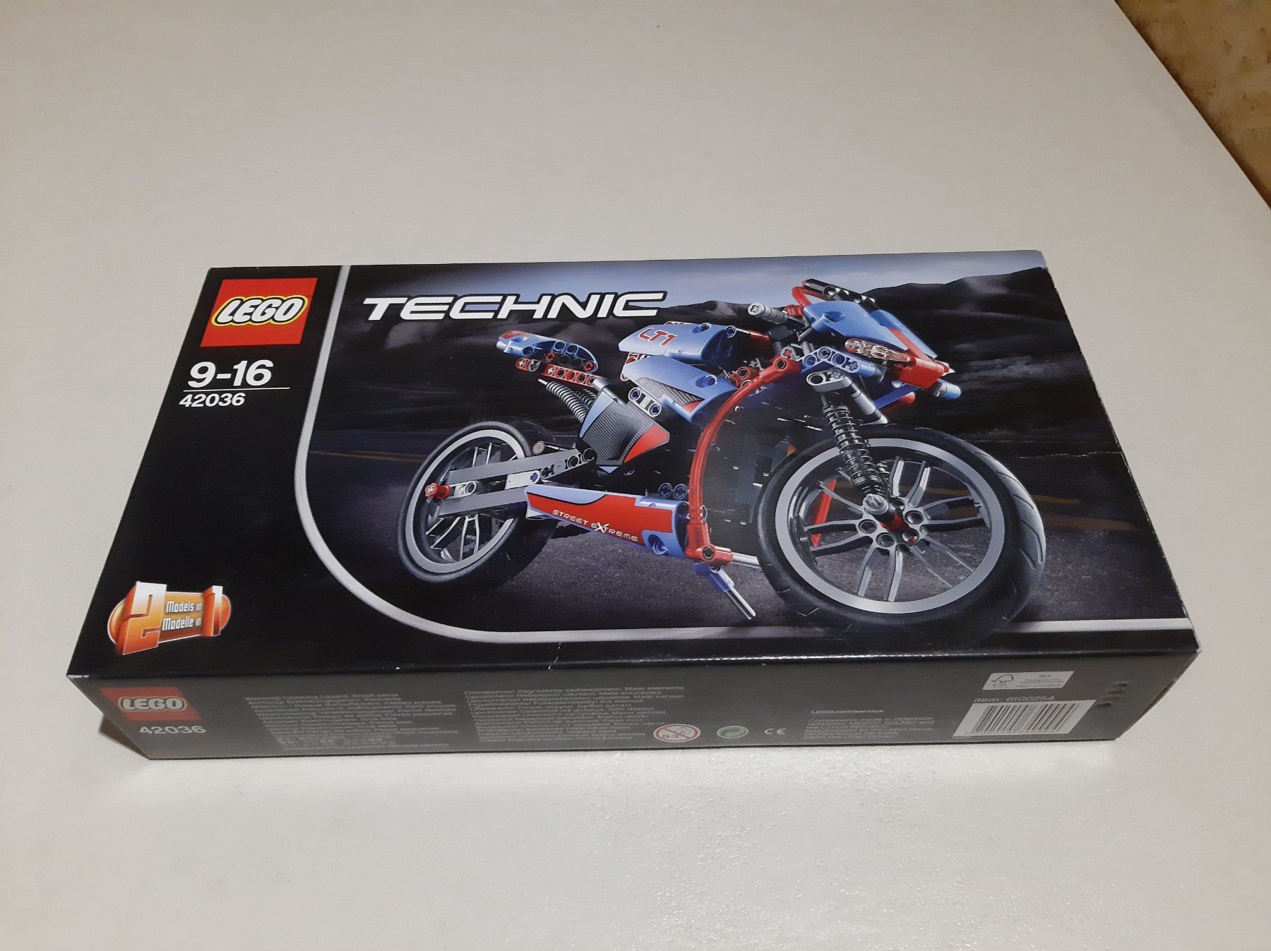 Lego Kit di costruzioni: Lego Technic 42036 Street Motorcycle. – Nuovo (secondo la descrizione) da Tramelan venduto da bragamal