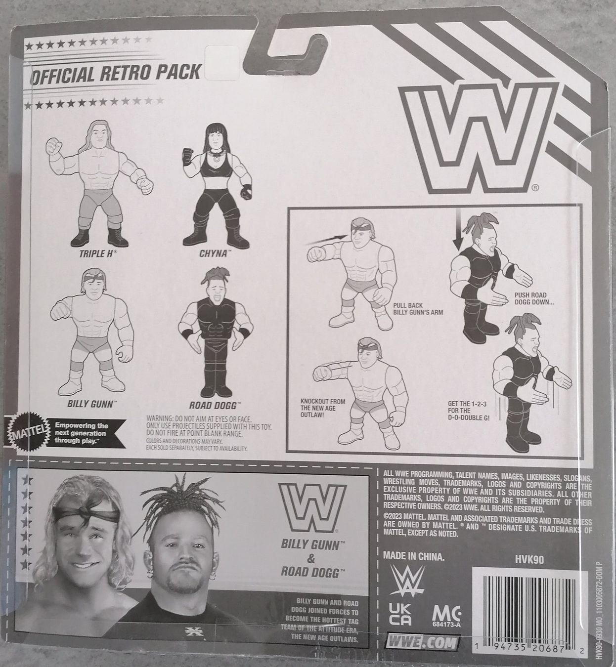 Spielzeuge: WWE Mattel Retro Figure "New Age Outlaws" – Neu und originalverpackt aus Ruswil von Regu_Dream 1
