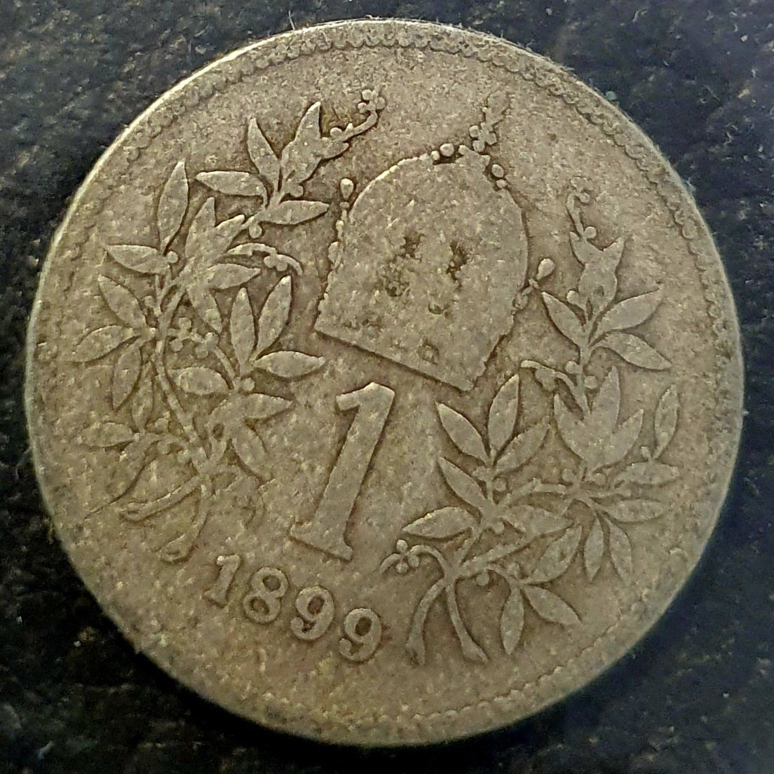 Alle Münzen: 1 Krone 1899 – Gebraucht aus Egerkingen von Acc1