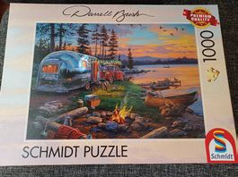 Puzzle Motiv "CAMPINGIDYLL AM SEE"