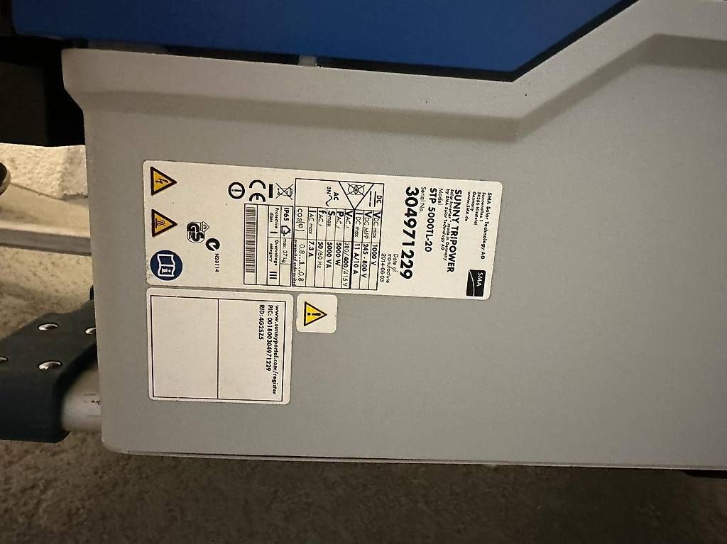 Inverter: SMA Wechselrichter STP 5000TL-20 – Usato da Wildegg venduto da Solarenergie_Kueng 1