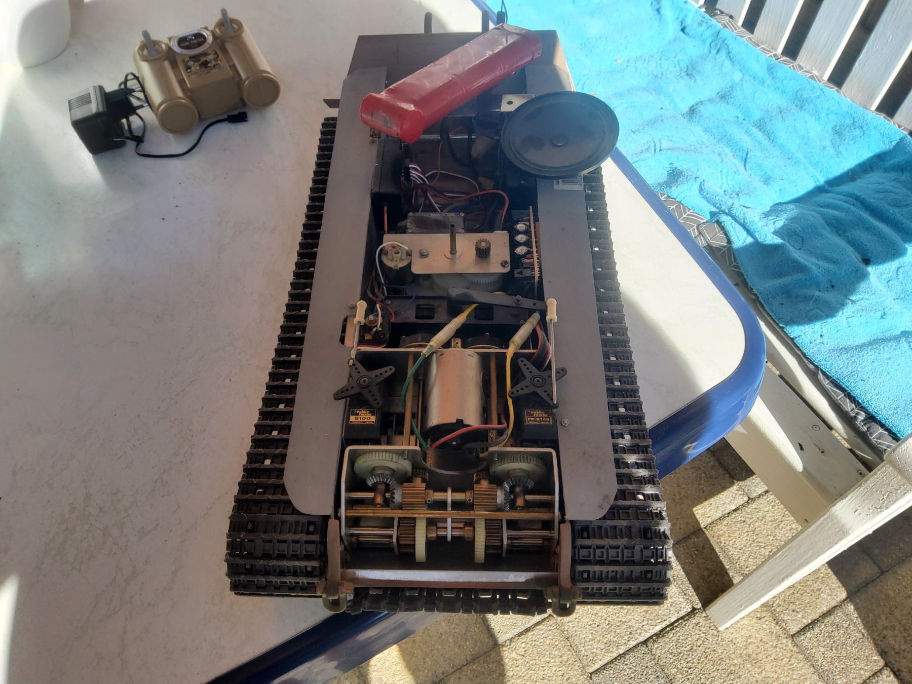 Tamiya RC Modellbau: Königstiger entdeckt – Defekt aus Erlinsbach von Jukapp 9