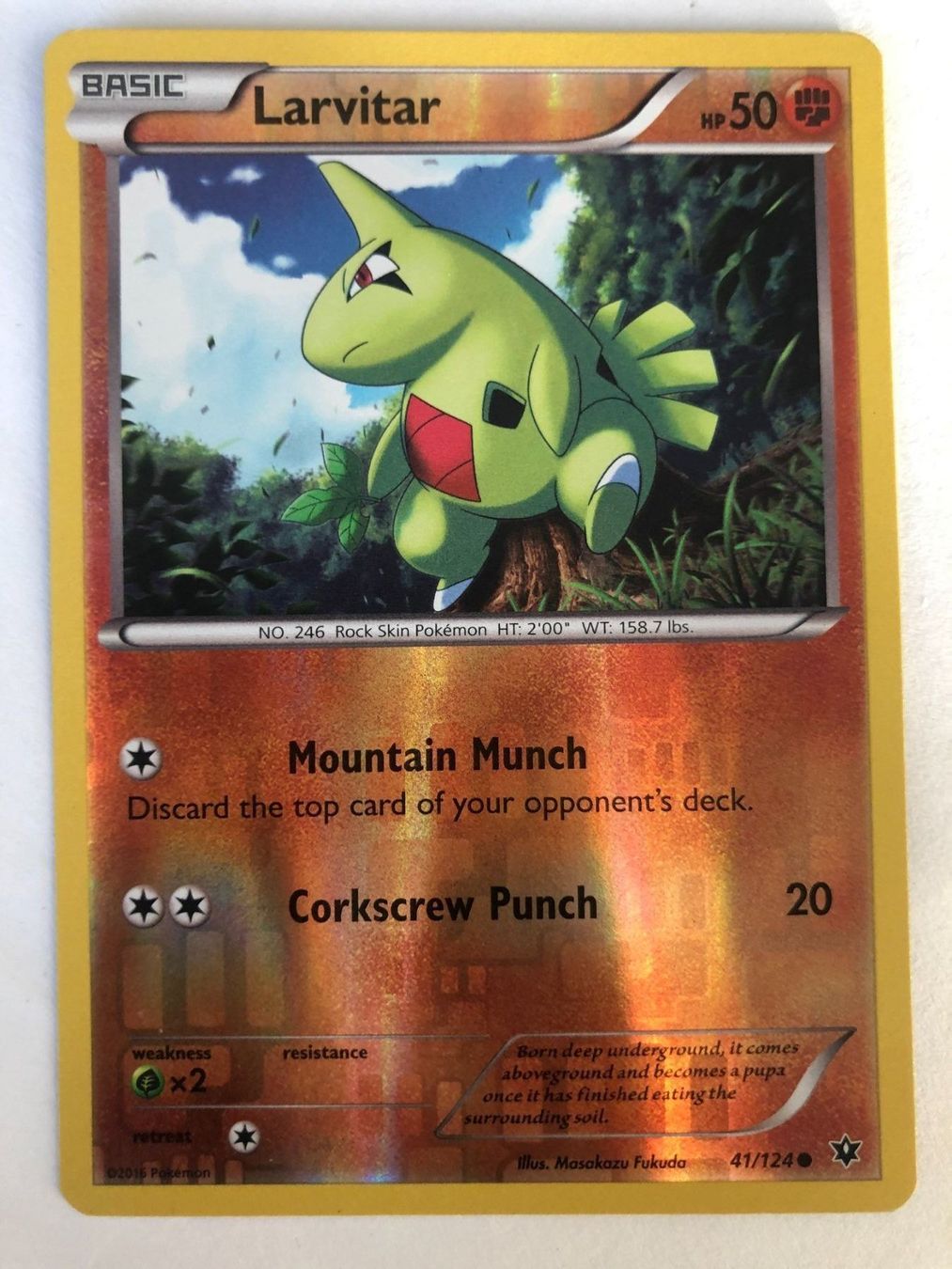Pokémon Carte collezionabili: Larvitar - Reverse Holo - TCG Pokemon – Nuovo (secondo la descrizione) da Nussbaumen AG venduto da Pika-Shop