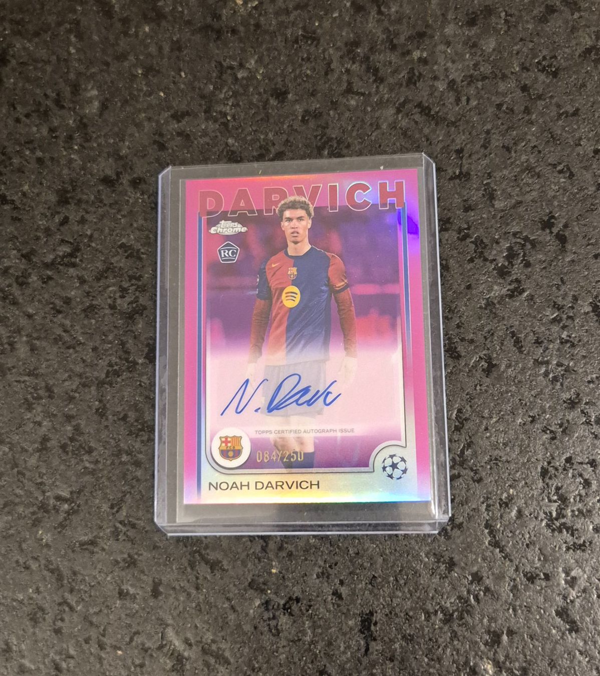 Topps Carte collezionabili: Noah Darvich RC /250 Autogramm - Barcelona - Topps – Nuovo (secondo la descrizione) da Burg AG venduto da Danoe