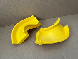Lego Duplo 2x Rutsche gelb Rutschbahn