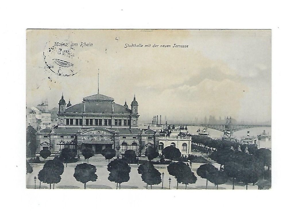 Cartoline postali: Deutsches Reich, 36 Ansichtskarten von Mainz 1910-1912 – Usato da Hinteregg venduto da McCharly01 4