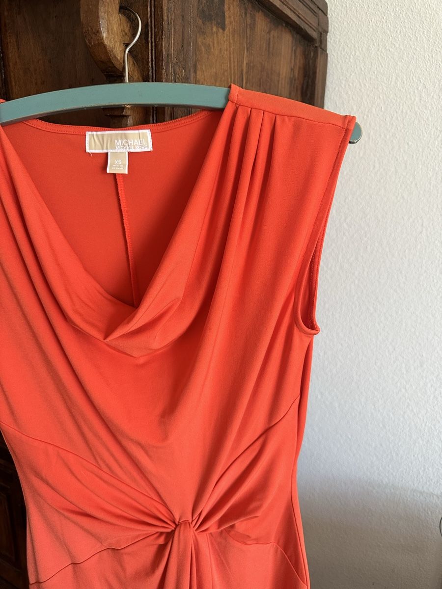 Michael Kors Vestiti: Robe corail Michael Kors - Taille XS - État impeccable! – Nuovo (secondo la descrizione) da Versoix venduto da sne_zx2d 3