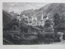 BÜRGLEN STAHLSTICH  STAHLSTICH
