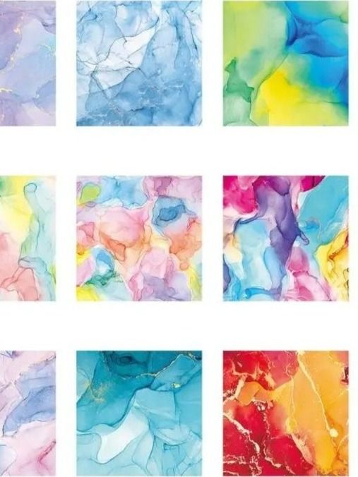 Carta: Design-Papier Nr.480, 12 Designs/24 Blätter – Nuovo e nell'imballaggio originale da Gretzenbach venduto da Fliegepilz56 2