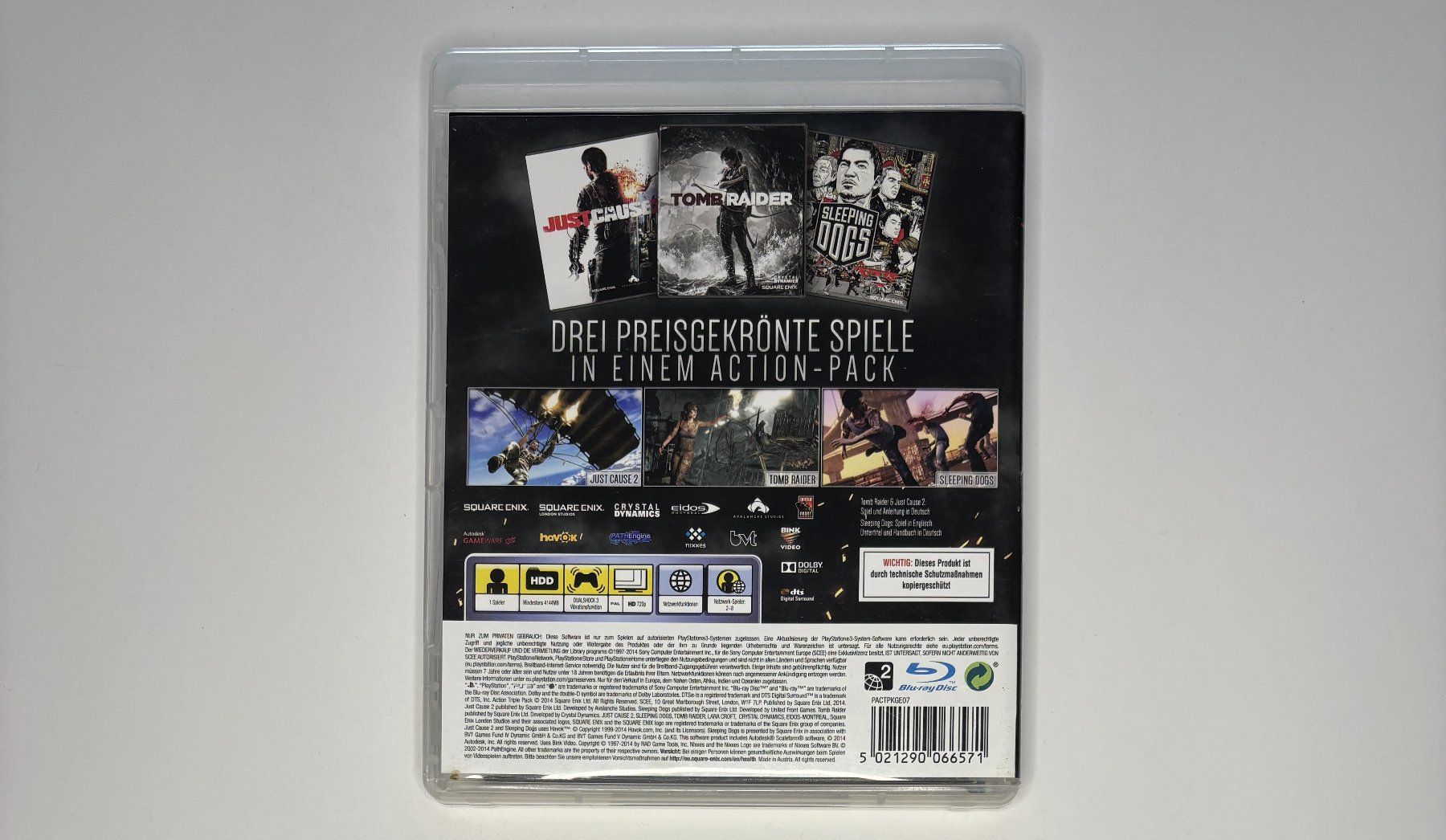 Giochi: PS3 - Ultimate Action Triple Pack – Usato da Allschwil venduto da Bullach 2