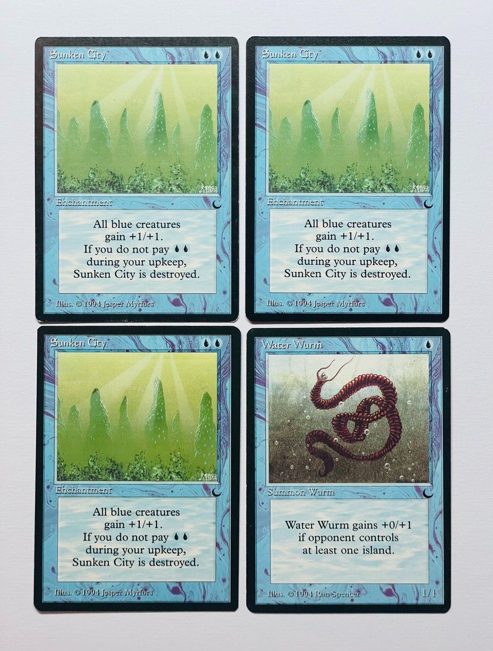 Magic The Gathering Carte collezionabili: Magic The Gathering Common Blau 16x The Dark – Usato da Duggingen venduto da nad_6yzh 4