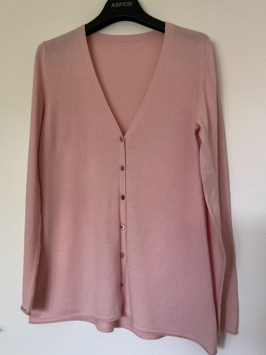 Hemisphere Giacche: HEMISPHERE Kaschmir Strickjacke Gr S rosa – Usato da Urdorf venduto da alda02