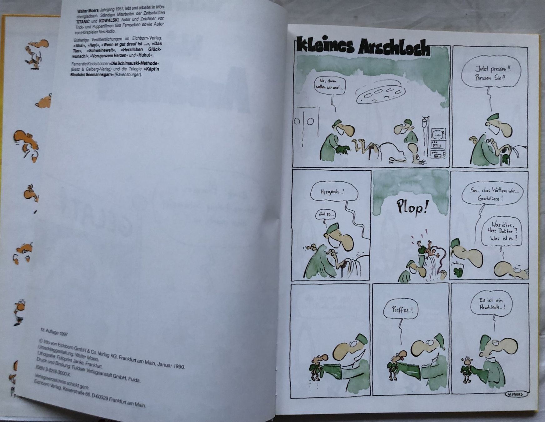 Fumetti: Walter Moers - Kleines Arschloch – Usato da Schaffhausen venduto da durruti 2