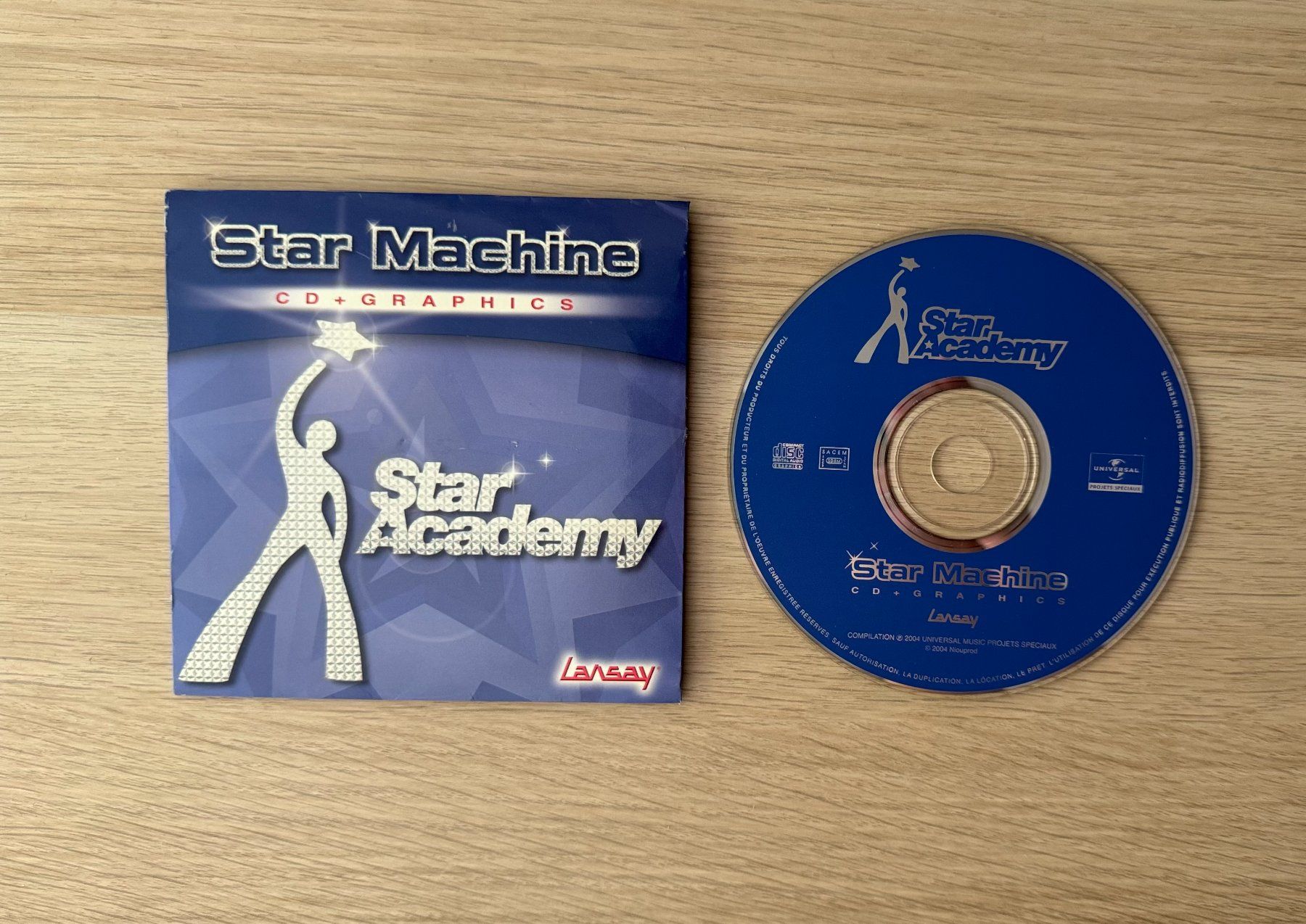 CD: Star Academy - Star Machine - CD + Graphics – Usato da Genève venduto da Reveur