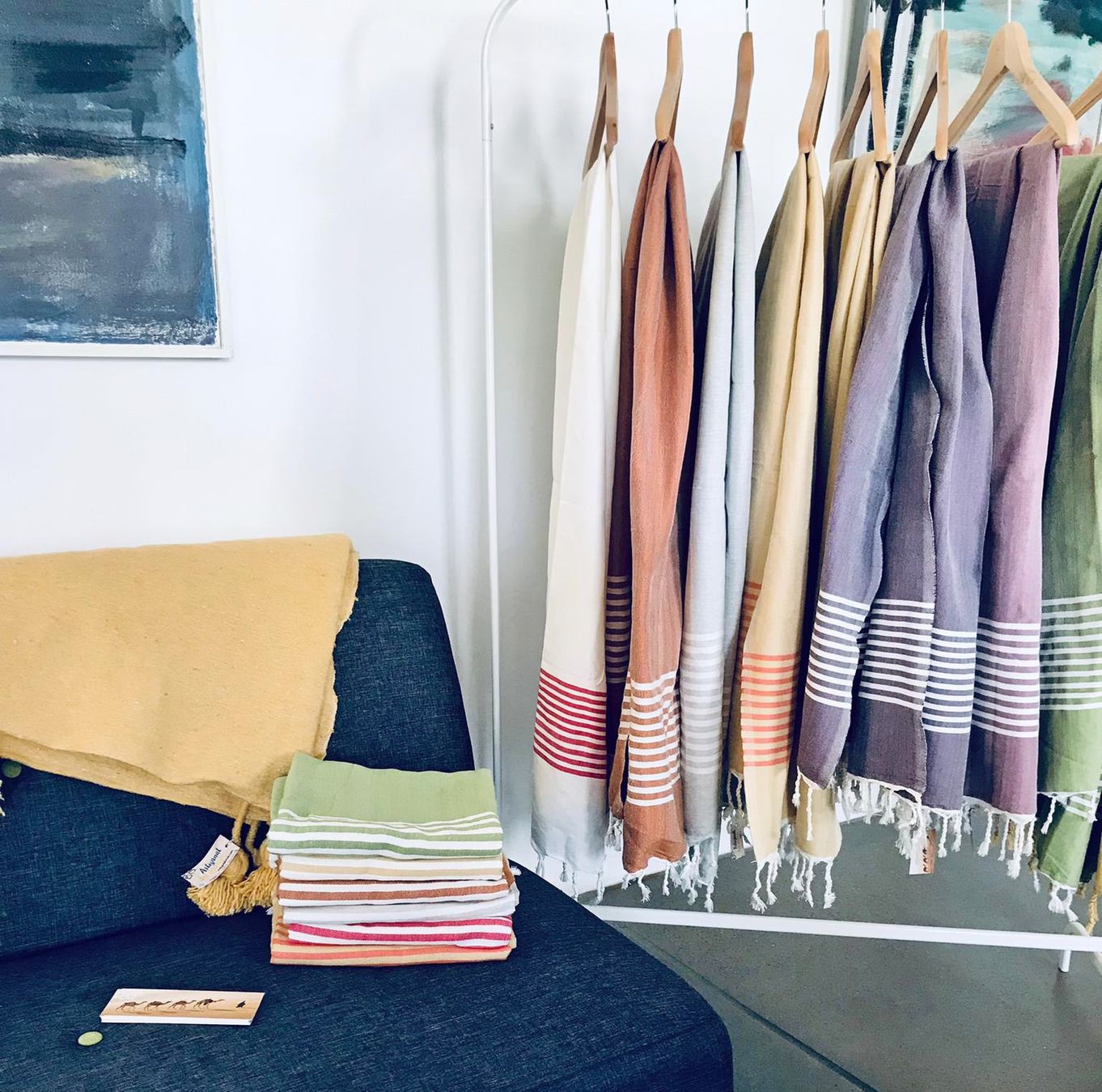 Badetücher: Hamamtuch aus 100% Baumwolle - neu! – Neu und originalverpackt aus Hochdorf von jayayoga
