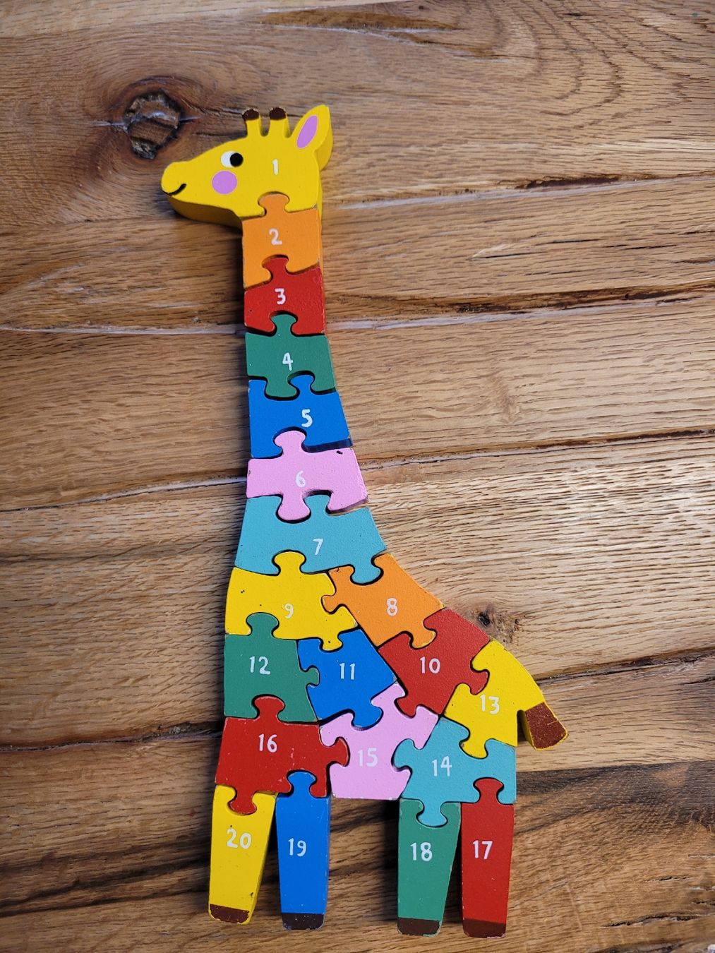Puzzles: Holzpuzzle Giraffe 20 Teile – D'occasion à Lupsingen par sta_wgg5 3