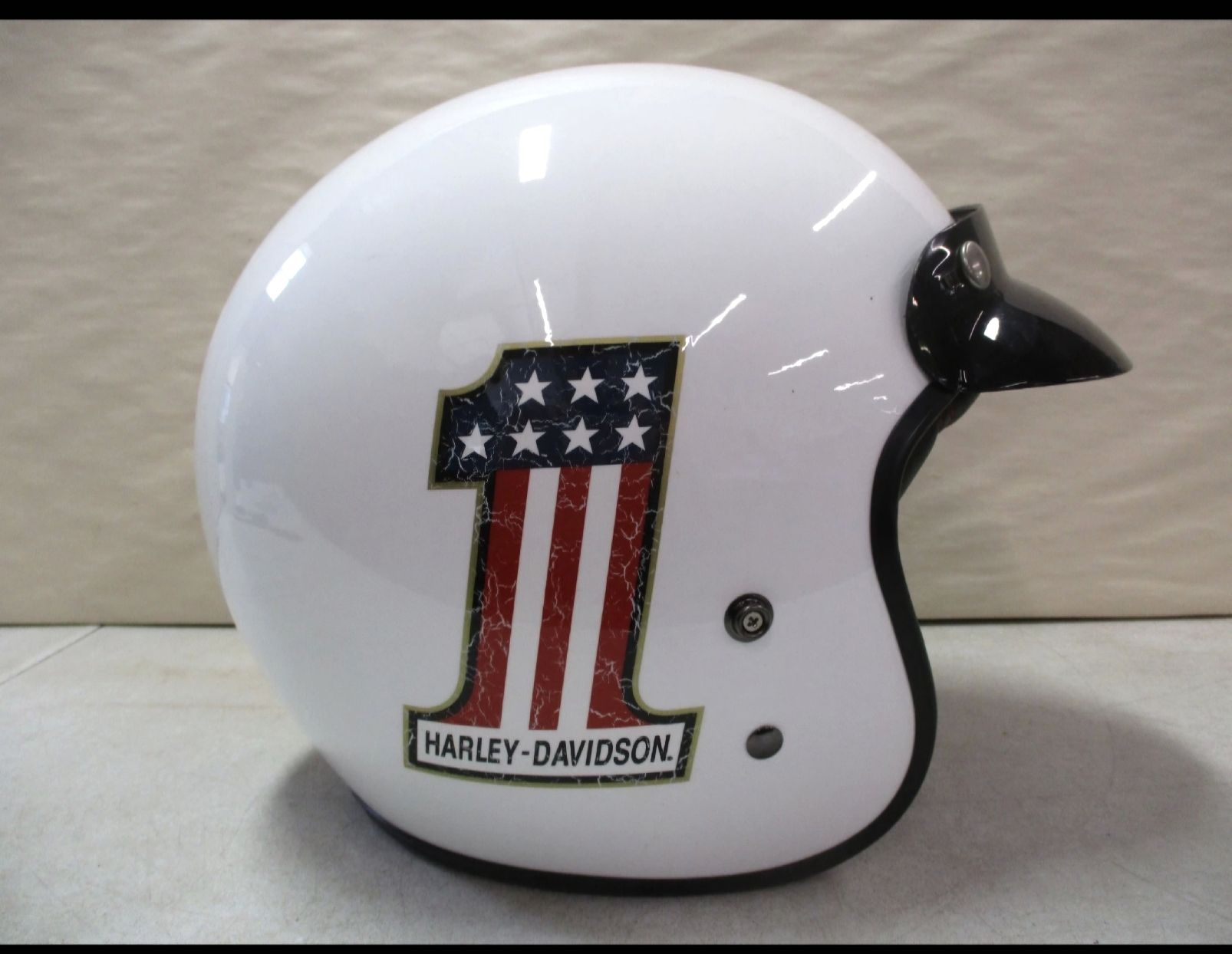 Harley-Davidson Casques & visières: Casco Jet Harley-Davidson Bell Xl +visiera + Bolla – D'occasion à S. Pietro par Ema.1977 2