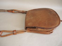 Vintage Ledertasche  Umhängetasche  Echtleder