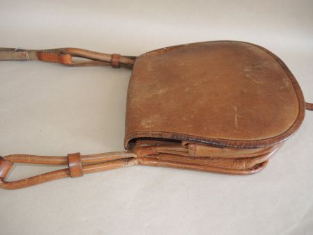 Vintage Ledertasche  Umhängetasche  Echtleder
