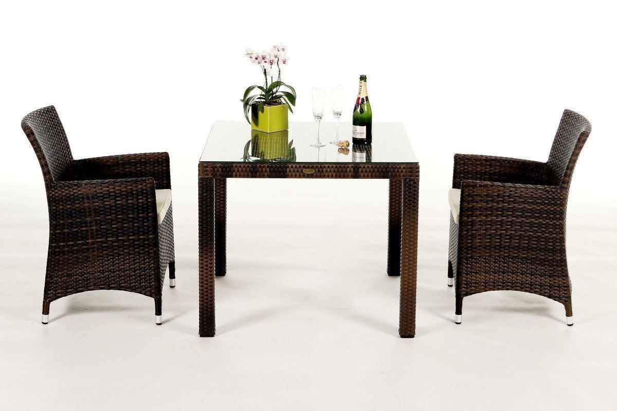 Viplounge Tavoli: Tisch 90 cm Braun – Nuovo e nell'imballaggio originale da Uznach venduto da viplounge 1