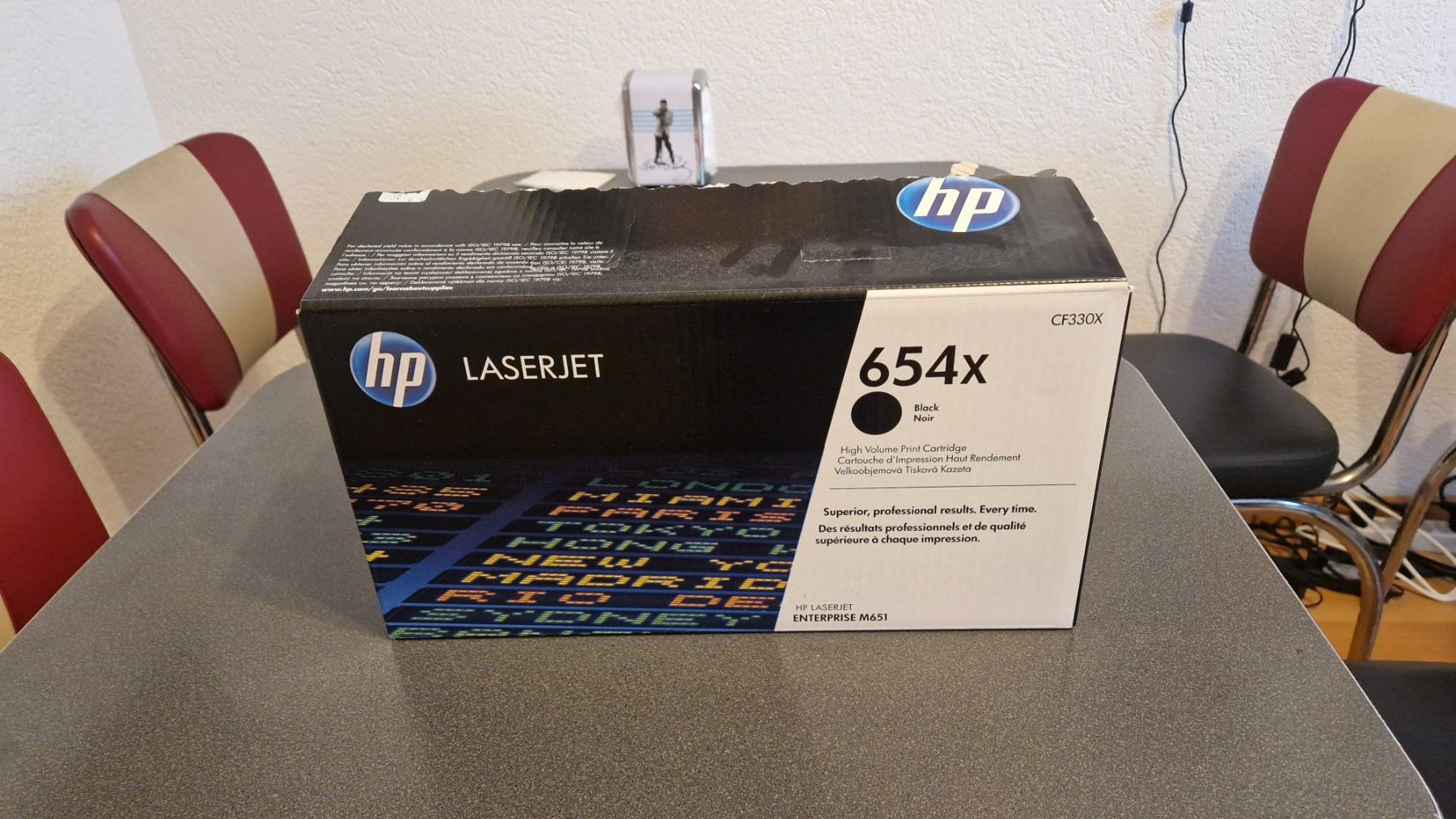 Hewlett Packard Cartucce per stampanti & toner: HP Laserjet 654x Schwarz – Usato da Kleingurmels venduto da anj_ywm5