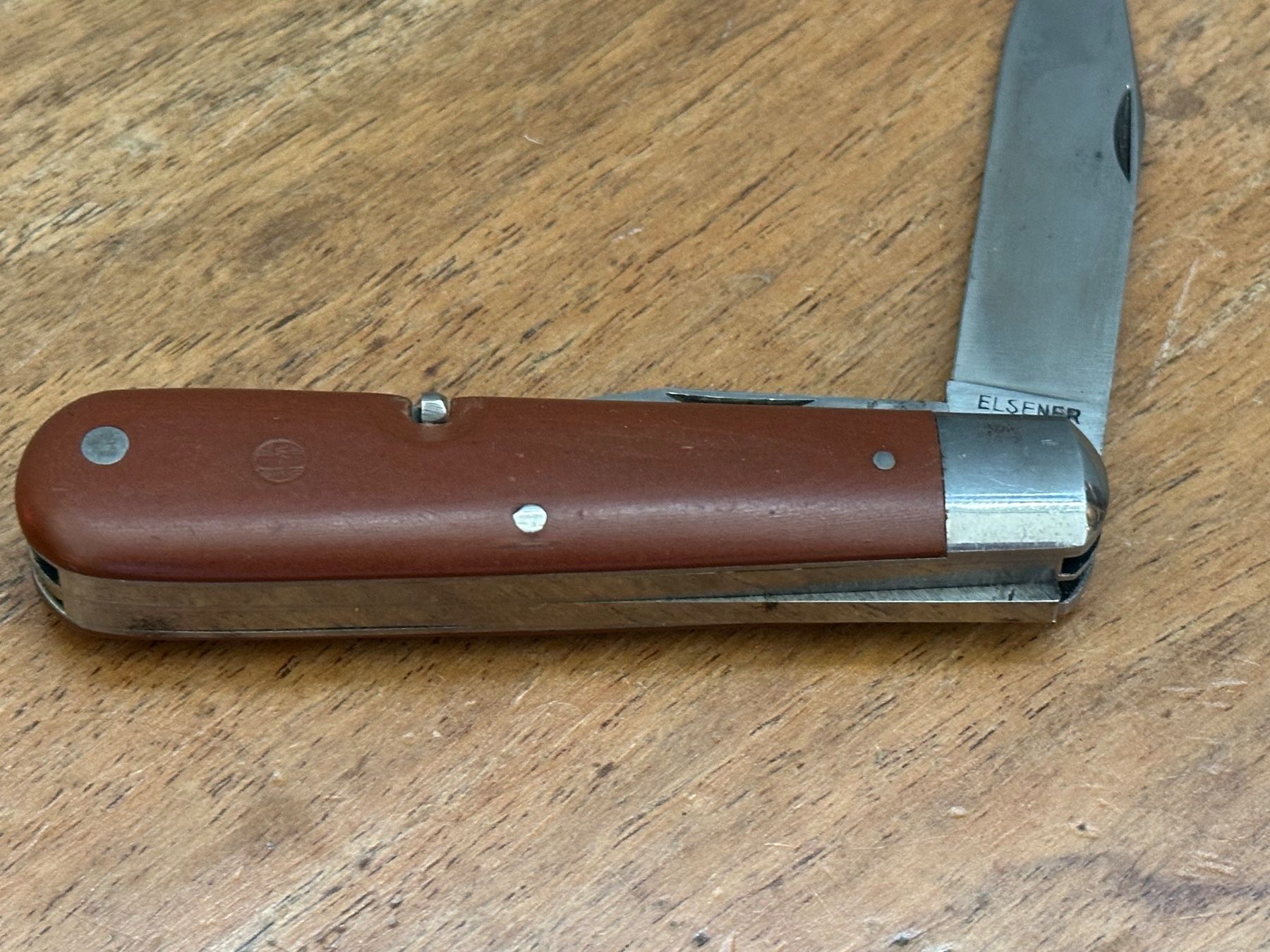 Schweizer Armee Taschenmesser: Elsener - Schweizer Soldatenmesser Modell 1908 – Gebraucht aus Otelfingen von Yossi-68 6