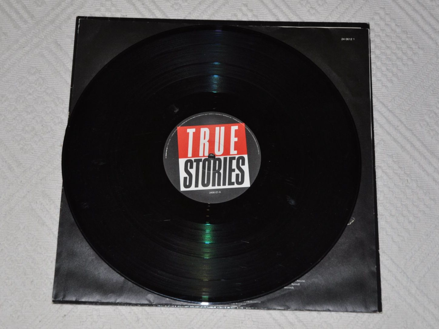 Dischi in vinile: LP Talking Heads - True Stories – Usato da Boll venduto da Theodora15 4