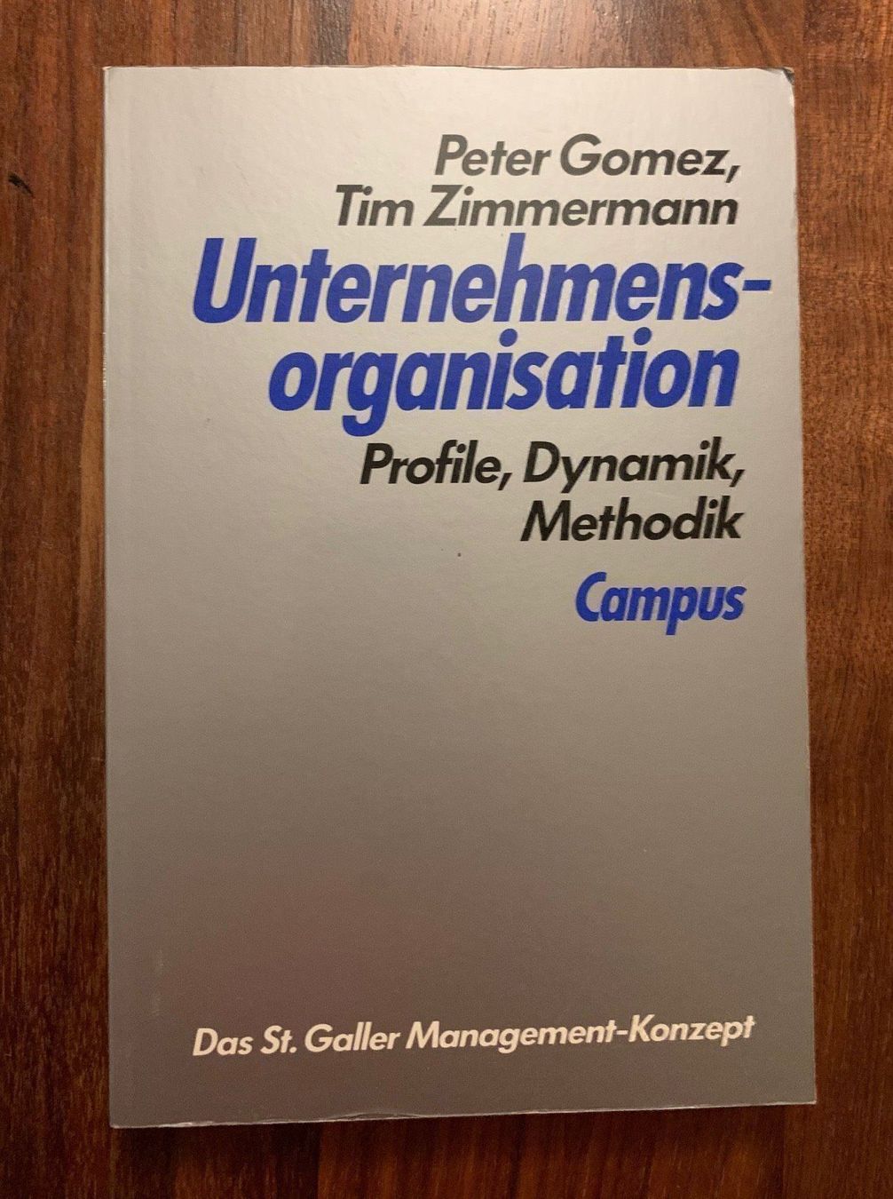 Libri: Gomez: Unternehmensorganisation – Usato da Hergiswil NW venduto da Labello01