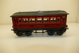 Märklin 0: Mitropa Schlafwagen rot 4-achsig