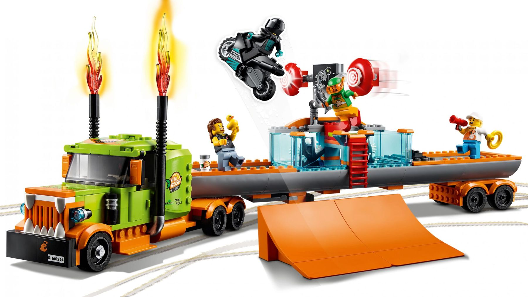 Lego Kit di costruzioni: 60294 Stuntshow-Truck – Nuovo e nell'imballaggio originale da St. Gallen venduto da brickli 1