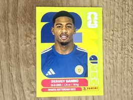 Panini FIFA WM 2026 Sticker Shurandy Sambo CUW 8