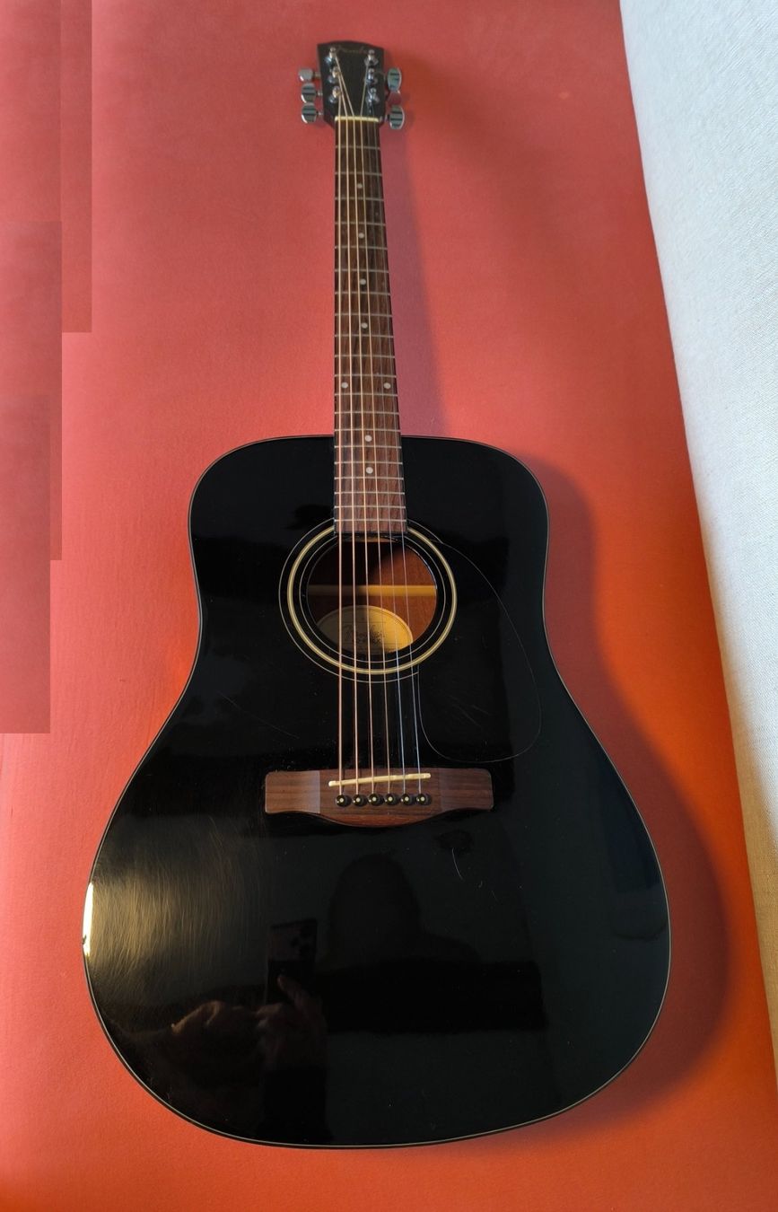 Fender Strumenti musicali: Fender Western-Gitarre CD-60 blk – Usato da Feusisberg venduto da Kicki355 1