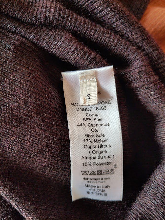 Celine Top: Pullunder aus Seide und Kaschmir von Celine, Gr. XS/S – Usato da Lugano venduto da kat_lm5b 6