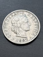 Monnaie Suisse 🇨🇭 1897 20 centimes 