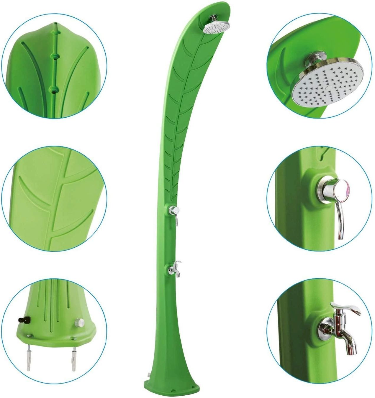Docce: Steinbach Solardusche Leaf – Nuovo e nell'imballaggio originale da Bottighofen venduto da zaap