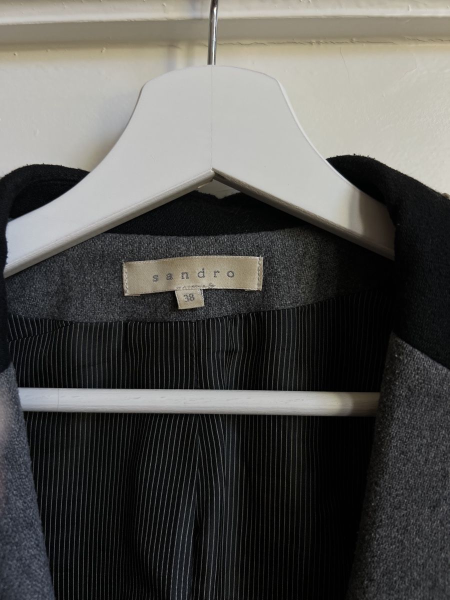 Sandro Vestes: Sandro Gray Blazer – D'occasion à Zürich par Mirouch 3
